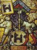Wappen Brugg 1542. Quelle: http://commons.wikimedia.org/wiki/File:Wappen_Brugg_1542.jpg
